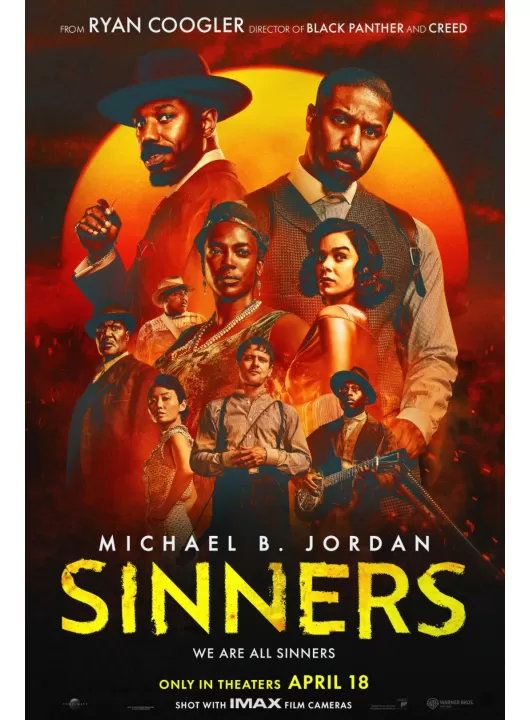 Sinners 2025 Horror Action ORIGINAL MOVIE FILM CINEMA PRINT PREMIUM POSTER