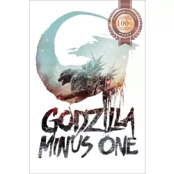 GODZILLA MINUS ONE 2023 ORIGINAL TEASER MOVIE FILM CINEMA PRINT PREMIUM POSTER