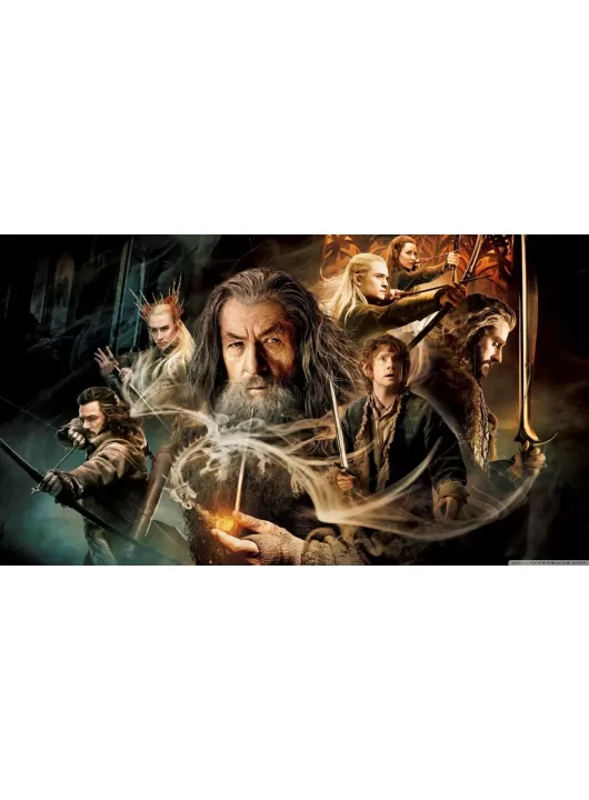 LARGE THE HOBBIT SMAUG LOTR LORD OF THE RINGS WALL ART PRINT PREMIUM POSTER