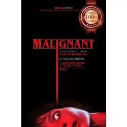 MALIGNANT 2021 HORROR ORIGINAL OFFICIAL CINEMA MOVIE FILM PRINT PREMIUM POSTER