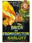 THE BRIDE OF FRANKENSTEIN 1935 30s ORIGINAL CINEMA MOVIE PRINT PREMIUM POSTER