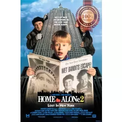 HOME ALONE 2 1992 90s ORIGINAL OFFICIAL CINEMA MOVIE FILM PRINT PREMIUM POSTER