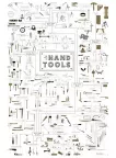 HAND TOOLS CHART DIAGRAM FOR MAN CAVE TOOL SHOP PHOTO PRINT PREMIUM POSTER