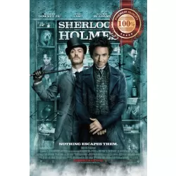 SHERLOCK HOLMES 2009 OFFICIAL ORIGINAL CINEMA MOVIE PRINT PREMIUM POSTER