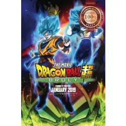DRAGON BALL SUPER BROLY 2019 OFFICIAL CINEMA MOVIE FILM PRINT PREMIUM POSTER