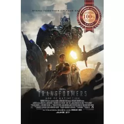 TRANSFORMERS AGE OF EXTINCTION 2014 OFFICIAL MOVIE FILM PRINT PREMIUM POSTER