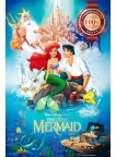 THE LITTLE MERMAID 1989 CLASSIC DISNEY CARTOON MOVIE PRINT PREMIUM POSTER