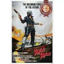MAD MAX 1979 70s OFFICIAL ORIGINAL CINEMA MOVIE FILM PRINT PREMIUM POSTER