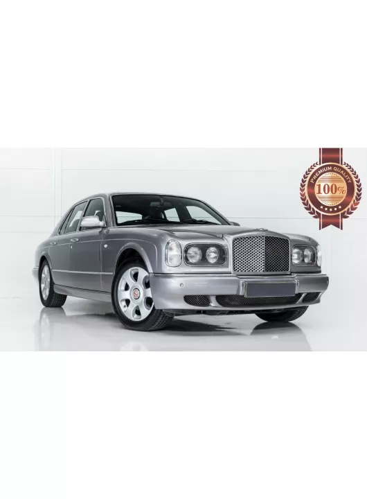 BENTLEY ARNAGE SILVER LUXURY SPORTS CAR PRINT PREMIUM POSTER