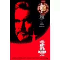 THE HUNT FOR RED OCTOBER 1990 90s ORIGINAL MOVIE CINEMA PRINT PREMIUM POSTER
