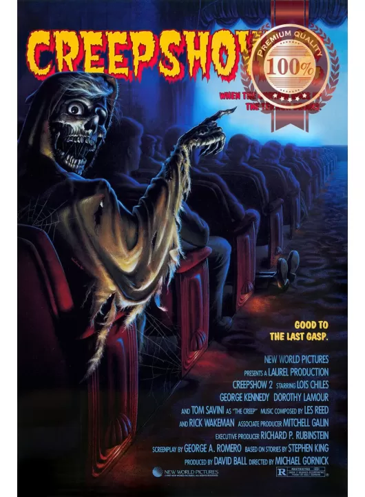 CREEPSHOW 2 II 1987 80s ORIGINAL OFFICIAL CINEMA MOVIE FILM PRINT PREMIUM POSTER