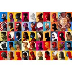 MARVEL SUPER HEROES PORTRAITS GRID FAVOURITE FILM MOVIE PRINT PREMIUM POSTER