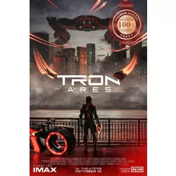 TRON ARES 2025 THEATRICAL ORIGINAL MOVIE FILM CINEMA PRINT PREMIUM POSTER
