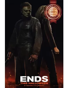 HALLOWEEN ENDS 2022 MAIN OFFICIAL ORIGINAL CINEMA MOVIE PRINT PREMIUM POSTER