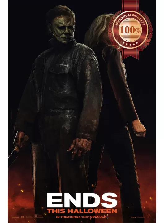 HALLOWEEN ENDS 2022 MAIN OFFICIAL ORIGINAL CINEMA MOVIE PRINT PREMIUM POSTER HALLOWEEN ENDS 2022 MAIN OFFICIAL ORIGINAL CINEMA MOVIE PRINT PREMIUM POSTER
