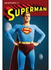 ADVENTURES OF SUPERMAN 1952 50s ORIGINAL SERIES SHOW MOVIE PRINT PREMIUM POSTER