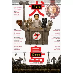 ISLE OF DOGS 2018 ORIGINAL OFFICIAL CINEMA MOVIE FILM PRINT PREMIUM POSTER