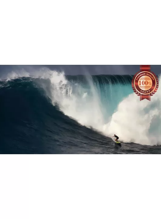 SURFING BIG HUGE LARGE WAVE BEACH SURF PHOTO WALL ART PRINT PREMIUM POSTER