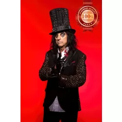 ALICE COOPER TOP HAT RED MUSIC BAND PHOTO ORIGINAL PRINT PREMIUM POSTER