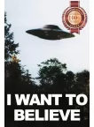 I WANT TO BELIEVE THE X-FILES UFO PHOTO ORIGINAL TV SHOW PRINT PREMIUM POSTER