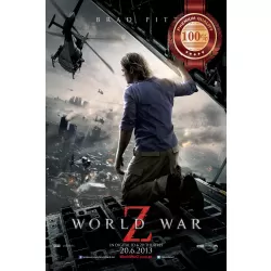 WORLD WAR Z 2013 BRAD PITT TEASER ORIGINAL MOVIE CINEMA PRINT PREMIUM POSTER