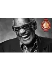 RAY CHARLES SINGING GLASSES REFLECTION PIANO HOME PHOTO PRINT PREMIUM POSTER