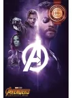 INFINITY WAR HEROES PURPLE AVENGERS CINEMA MOVIE FILM PRINT PREMIUM POSTER