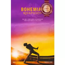 BOHEMIAN RHAPSODY FREDDIE MERCURY ORIGINAL CINEMA MOVIE PRINT PREMIUM POSTER