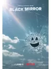 BLACK MIRROR BLUE SMILEY FACE BROKEN GLASS SERIES TV SHOW PRINT PREMIUM POSTER BLACK MIRROR BLUE SMILEY FACE BROKEN GLASS SERIES TV SHOW PRINT PREMIUM POSTER