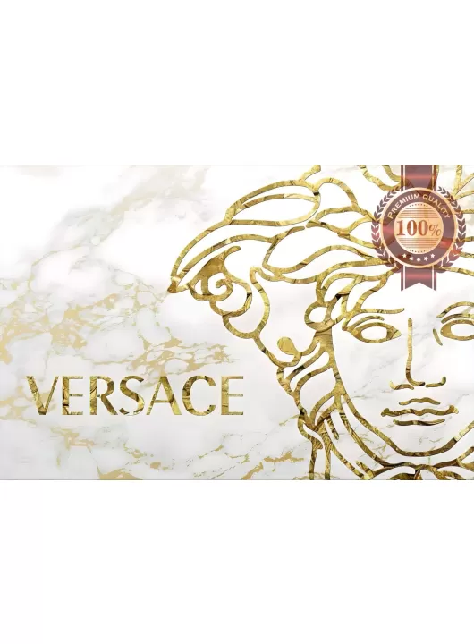VERSACE LOGO GOLD MEDUSA ART ARTWORK DESIGN LINES GRAPHIC PREMIUM POSTER VERSACE LOGO GOLD MEDUSA ART ARTWORK DESIGN LINES GRAPHIC PREMIUM POSTER