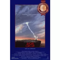 SHORT CIRCUIT 1986 80s OFFICIAL ORIGINAL CINEMA MOVIE PRINT PREMIUM POSTER