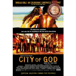 CITY OF GOD 2002 ORIGINAL OFFICIAL CINEMA MOVIE FILM PRINT PREMIUM POSTER