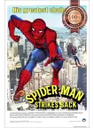 SPIDER-MAN STRIKES BACK RETRO 1978 OFFICIAL ORIGINAL PRINT PREMIUM POSTER
