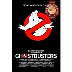 GHOSTBUSTERS 1984 80s ORIGINAL OFFICIAL CLASSIC FILM MOVIE PRINT PREMIUM POSTER