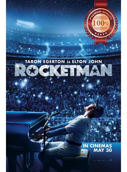 ROCKETMAN 2019 ELTON JOHN OFFICIAL CINEMA FILM MOVIE PRINT PREMIUM POSTER