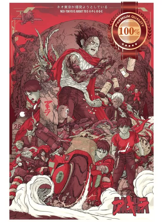 AKIRA ANIME MANGA MOVIE 1988 ORIGINAL ART ARTWORK PHOTO PRINT PREMIUM POSTER