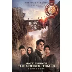 THE MAZE RUNNER THE SCORCH TRIALS MOVIE ORIGINAL CINEMA PRINT PREMIUM POSTER