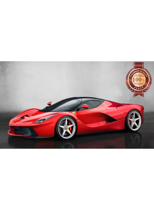 FERRARI LAFERRARI RED SUPERCAR SPORTS SUPER CAR PHOTO PRINT - PREMIUM POSTER FERRARI LAFERRARI RED SUPERCAR SPORTS SUPER CAR PHOTO PRINT - PREMIUM POSTER