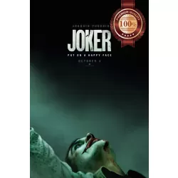 JOKER TEASER 2019 DC OFFICIAL JOAQIUN  CINEMA MOVIE PRINT PREMIUM POSTER