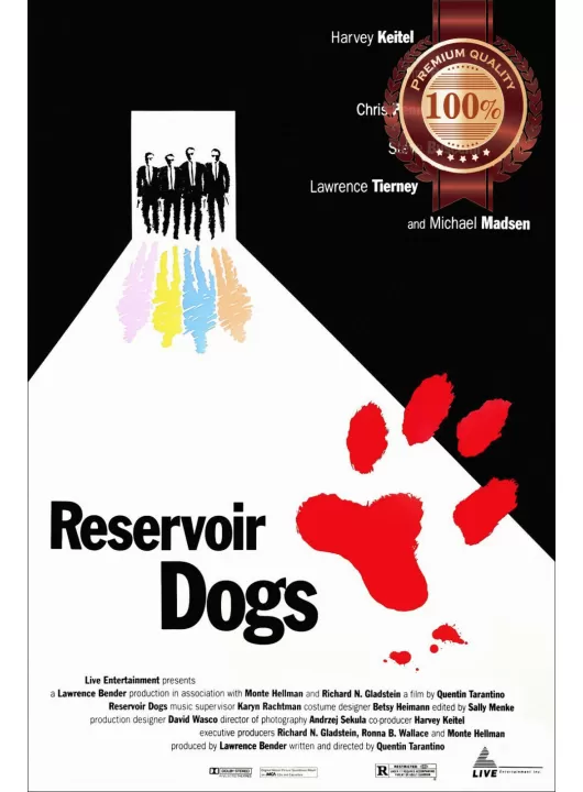 RESERVOIR DOGS 1992 90s TARANTINO ORIGINAL CINEMA MOVIE PRINT PREMIUM POSTER