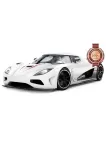 KOENIGSEGG AGERA R WHITE SPORTS SUPER DREAM CAR PHOTO PRINT PREMIUM POSTER