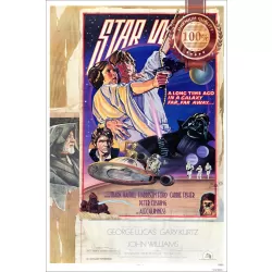 STAR WARS NSS STYLE D. ORIGINAL OFFICIAL CINEMA MOVIE ART PRINT PREMIUM POSTER