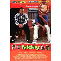 FRIDAY ICE CUBE 1995 ORIGINAL OFFICIAL MOVIE FILM HOME PRINT PREMIUM POSTER