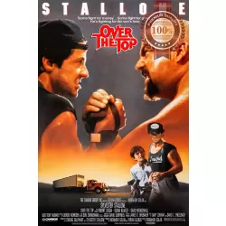 OVER THE TOP V2 1987 80s STALLONE ORIGINAL OFFICIAL MOVIE PRINT PREMIUM POSTER