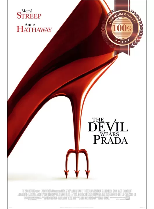 THE DEVIL WEARS PRADA 2006 ORIGINAL OFFICIAL MOVIE FILM PRINT PREMIUM POSTER