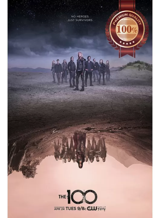 THE 100 SEASON 5 UPSIDE DOWN TV SHOW OFFICIAL ORIGINAL PRINT PREMIUM POSTER