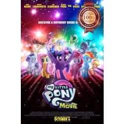 MY LITTLE PONY THE MOVIE 2017 ORIGINAL CINEMA FILM ART PRINT PREMIUM POSTER