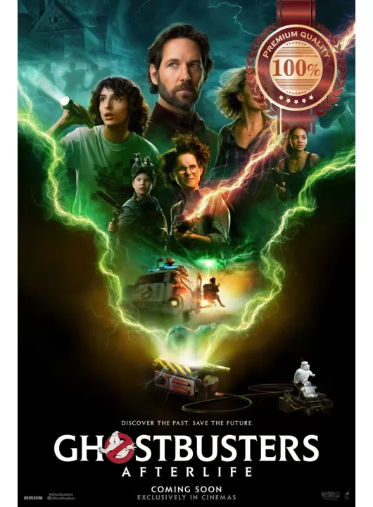 GHOSTBUSTERS AFTERLIFE 2021 ORIGINAL OFFICIAL CINEMA MOVIE PRINT PREMIUM POSTER