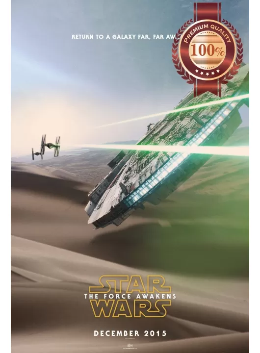 STAR WARS THE FORCE AWAKENS TIE FIGHTERS MOVIE FILM PRINT PREMIUM POSTER STAR WARS THE FORCE AWAKENS TIE FIGHTERS MOVIE FILM PRINT PREMIUM POSTER