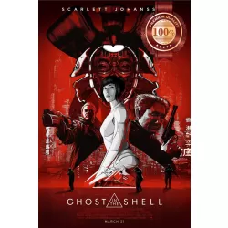 GHOST IN THE SHELL 2017 SCARLETT OFFICIAL IMAX MOVIE PRINT PREMIUM POSTER